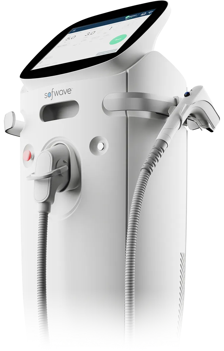 ソフウェーブの施術機器